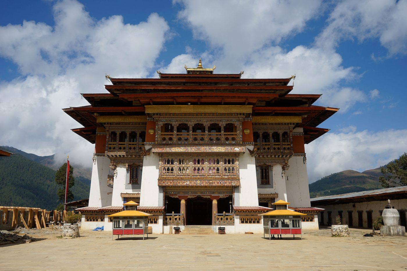 gangtey klooster bhutan