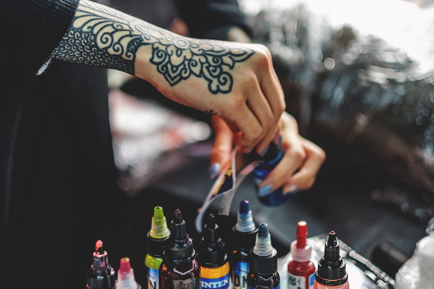 In grote steden zijn tattoos steeds populairder