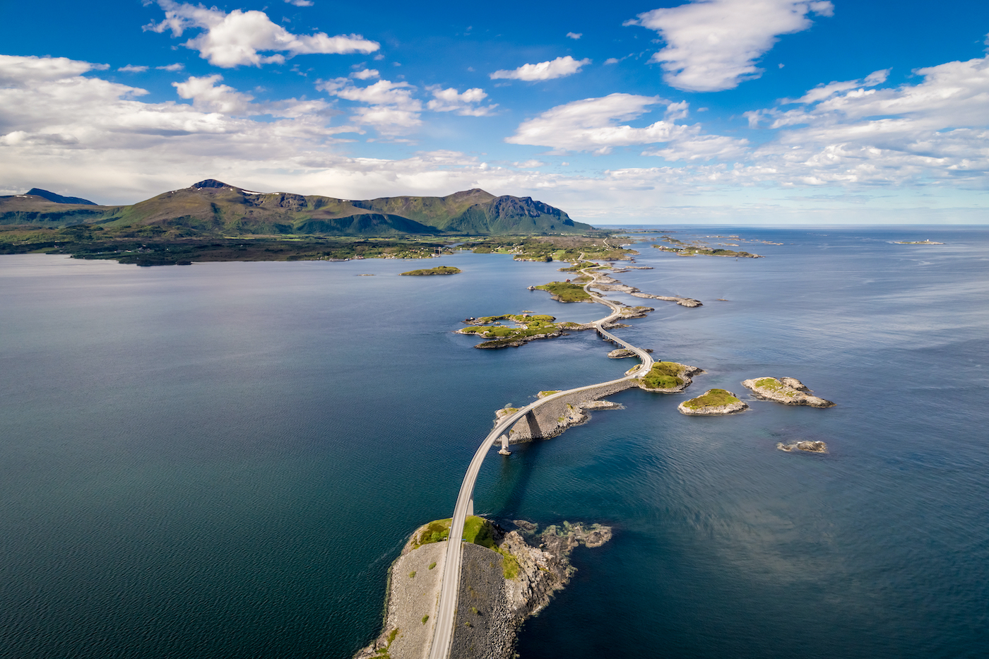 Atlantic Road, Noorwegen