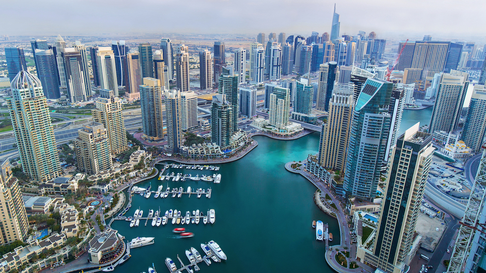 Dubai's nieuwste skyline attractie is niet voor bangeriken