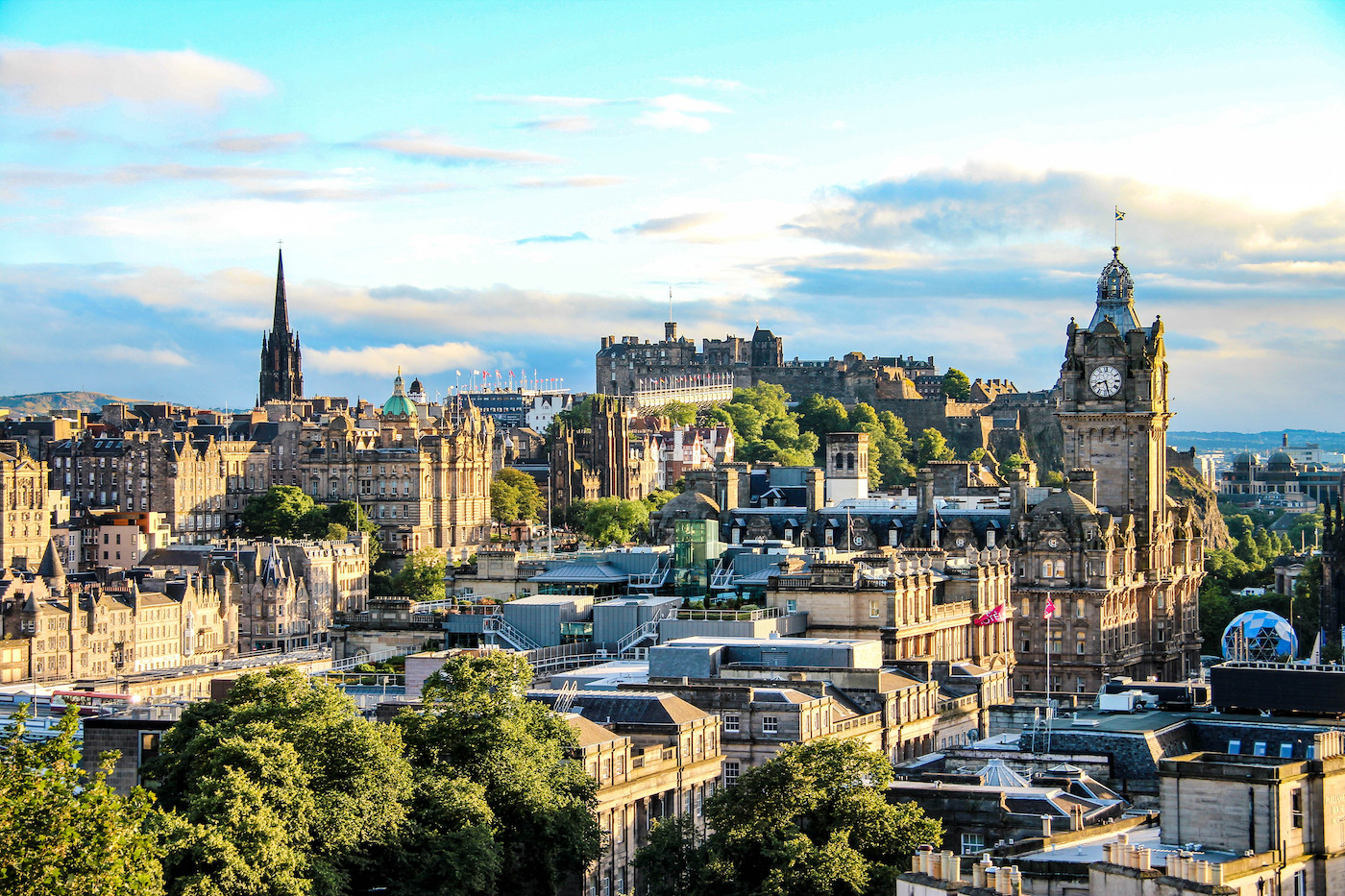 uitzicht Edinburgh