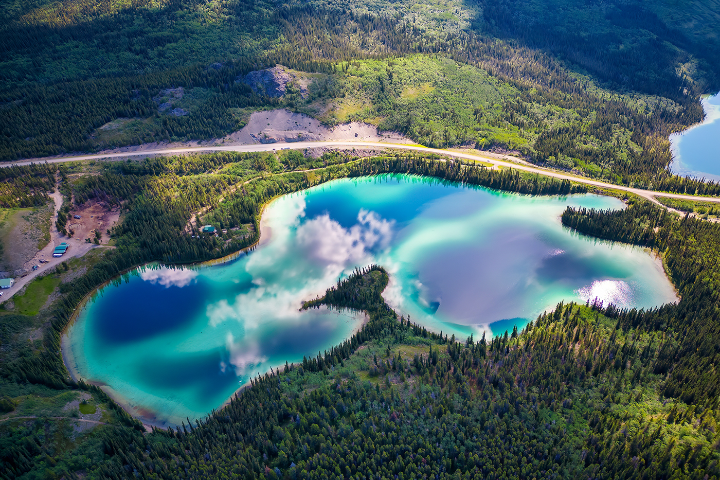Emerald Lake Yukon Territory Canada