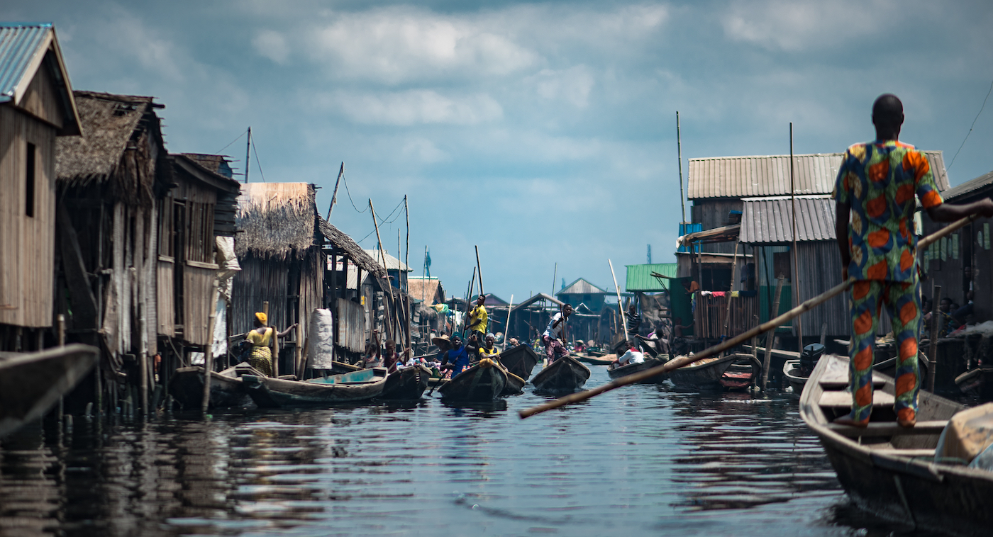 sloppenwijken van Lagos, Nigeria